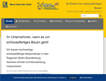 Tablet Screenshot of heisebau.com